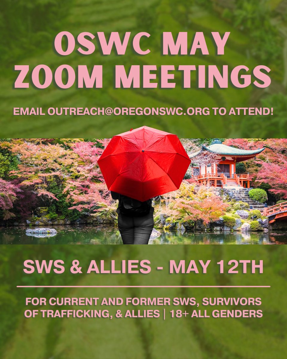 oswcoalition's tweet image. Join us for a meeting in May 🌸 #nonprofitsofinstagram #oregon #pdx