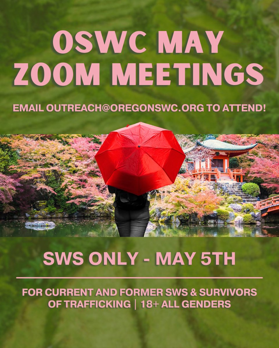 oswcoalition's tweet image. Join us for a meeting in May 🌸 #nonprofitsofinstagram #oregon #pdx