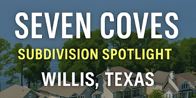 ConroeAppraiser's tweet photo. Seven Coves Subdivision Spotlight: What You Need to Know Before Buying or Selling in Willis, TX https://t.co/54pSd1CaAR https://t.co/NAOtvVCCVG