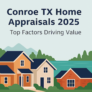 ConroeAppraiser's tweet photo. Conroe TX Home Appraisals: The Top Factors Driving Value in 2025 https://t.co/WKDHa3v1MB https://t.co/q3j1Ic7zMv
