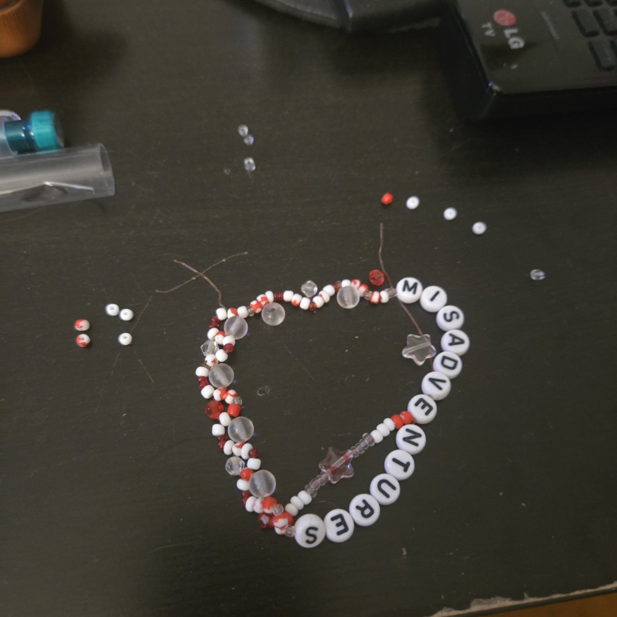 my favourite bracelet broke after almost a year <\3