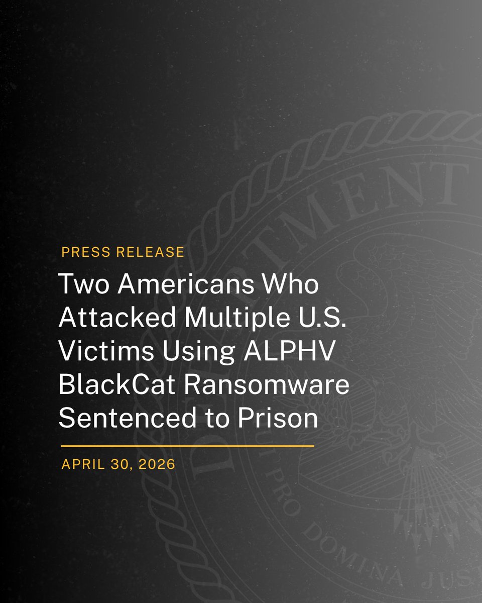 Criminal Division tweet media