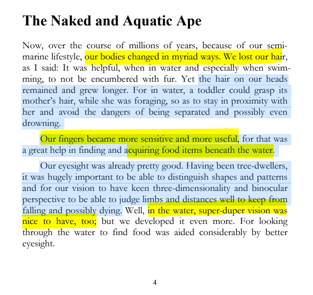 sillymickel's tweet image. *PRODIGAL HUMAN: The Descents of Man* (2016) by Michael Adzema. Ch 1, p. 4

🧵Click panel below for Thread of complete book

🧵👇💡📚💙 #PH 🧟‍♂️ #ProdigalHuman🧟‍♂️ #PHCH1📖 1⃣ #TruthWarriors ❕ #anthropology🐵 #psychology ☮️ #devolution🐵 #Patriarchy 🧟‍♂️ #Civilization 🧟‍♂️ #birth 🐉