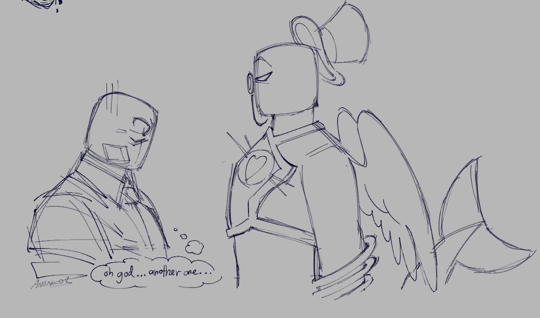 Nullscape Player Employee (rooms) Arlyn (delusional offce) and Nullscape player doodles ...