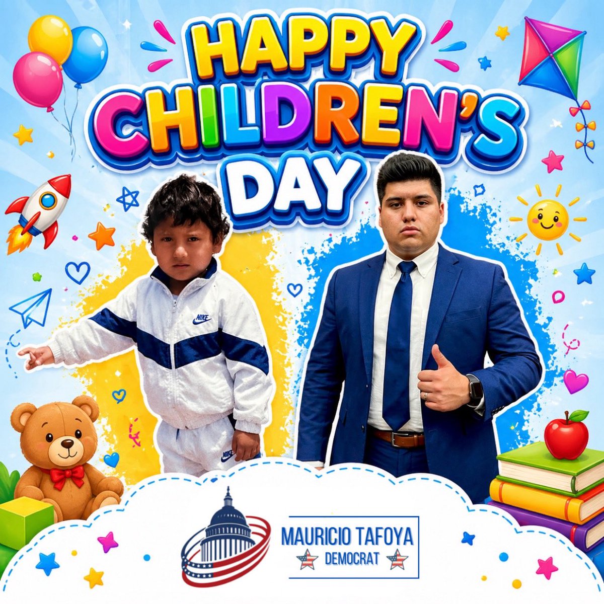 MKTafoyaV's tweet image. May you always have the heart of a child, see the world with wonder, have firm steps and ambitious dreams, and may life always show you its tenderest face.

#HappyChildrensDay !