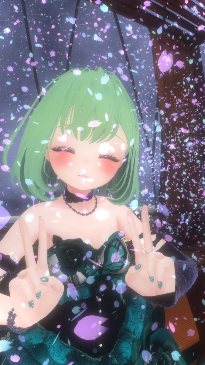 もーちVR💚💫🌼 tweet media