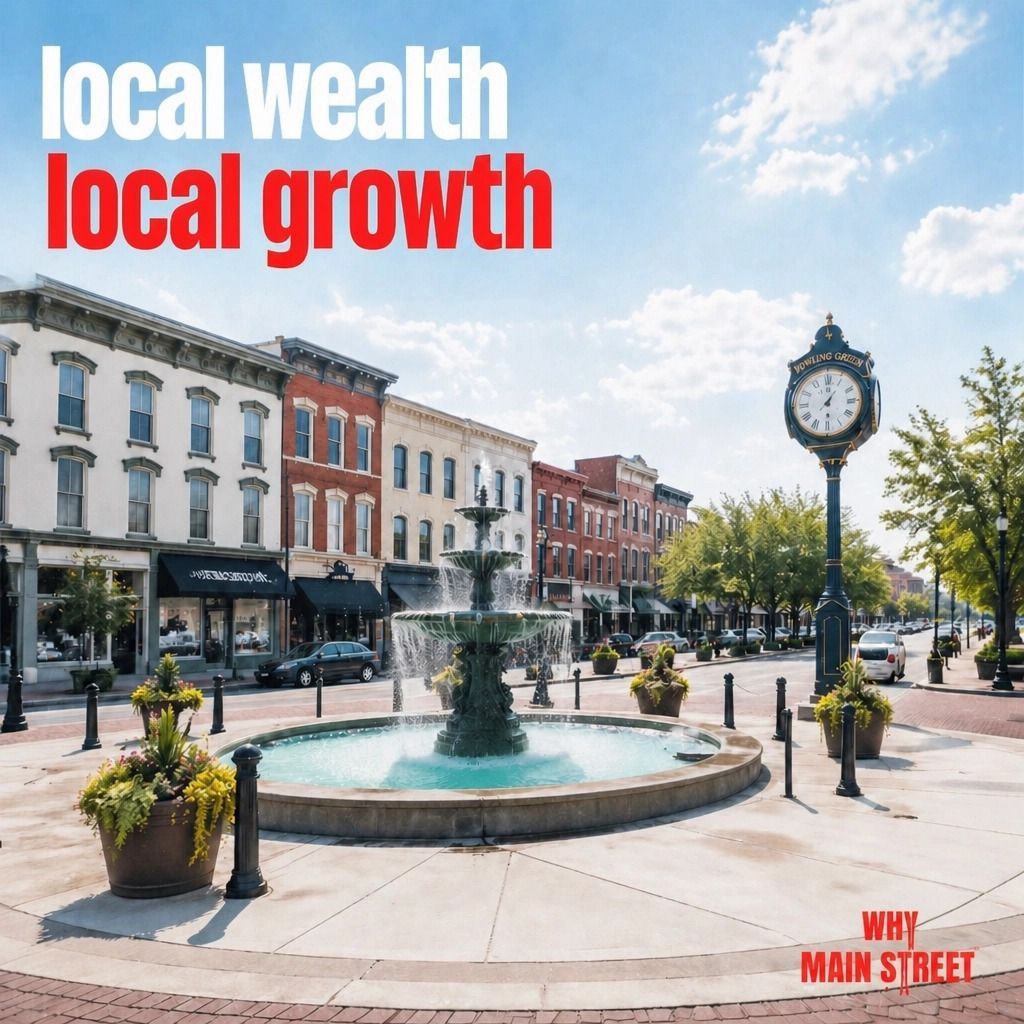 WhyMainStreet's tweet image. Bowling Green is rising. Our first affordable project is an economic engine built to keep wealth local. Be an owner, not a user.

Join: whymainstreet.org
App: bit.ly/WMS-App

#BowlingGreen #Ownership #WhyMainStreet