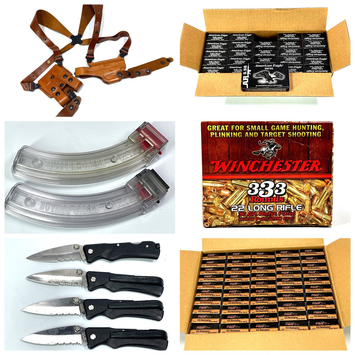 MearesProperty's tweet photo. Now live: magazines &amp; firearm accessories!  https://t.co/2g74KeeH8Q 

9mm | .45 ACP | .223/5.56 | .22 LR | 7.62x39 + more
Magpul, Cammenga &amp; other top brands
Bid now.
#Auction #BidNow https://t.co/FGeYqSUeOO