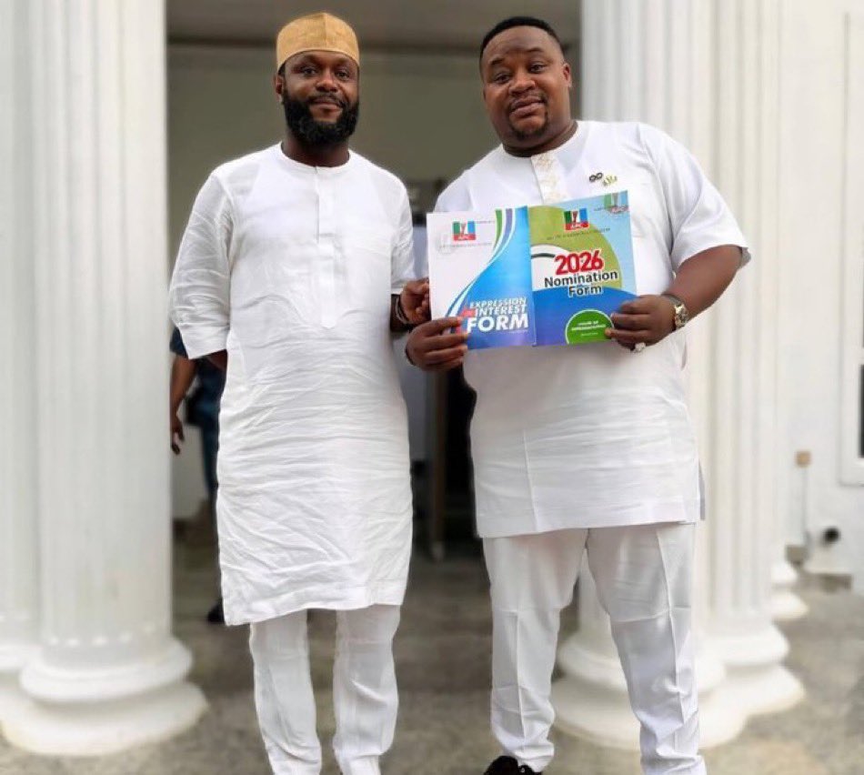 instablog9ja's tweet photo. Cubana Chief Priest picks up APC House of Representatives nomination forms for Orsu/Orlu/Oru East Federal Constituency in Imo State. https://t.co/QODqaawV7t