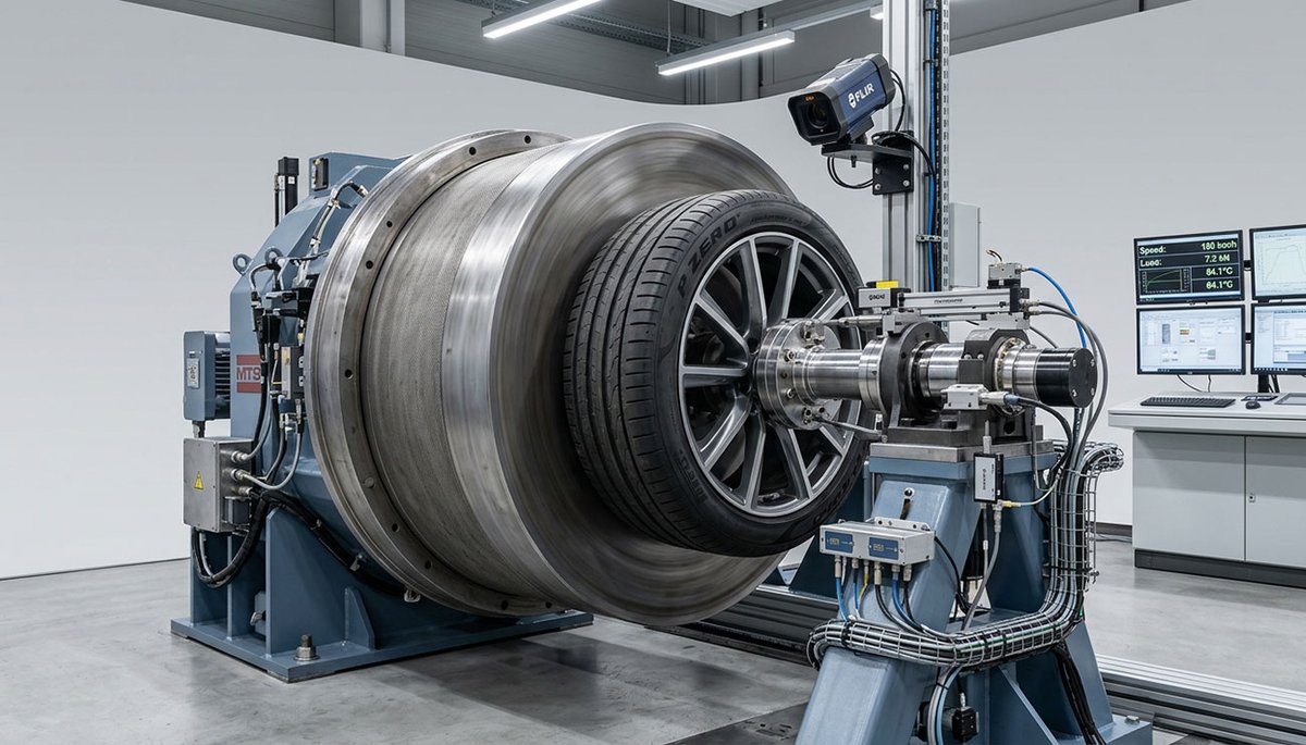 PerfPlusTire's tweet image. Your tire's speed rating is a lab number — measured at 77°F, 88% load, with a brand-new tire, for 10 minutes.

Real conditions stack heat, load, age, and inflation on top. The compounding math is brutal.

performanceplustire.com/Blog/tire-spee…

#TireSafety #TireSpeedRating #PerformancePlusTire