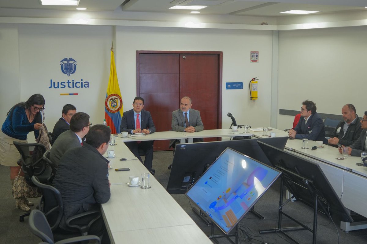 MinJusticia Colombia tweet media