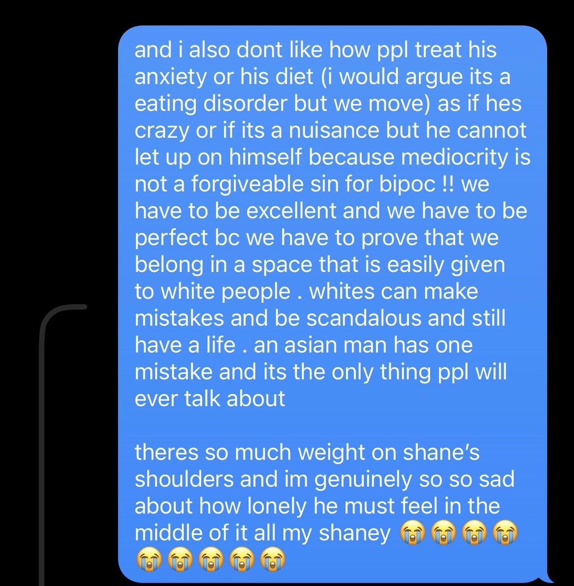 agcdsjin's tweet photo. had a shane hollander-related breakdown while i was at work and had to text my friend https://t.co/ZpR6oABhGS