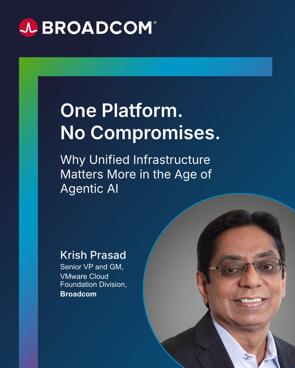 Broadcom tweet media
