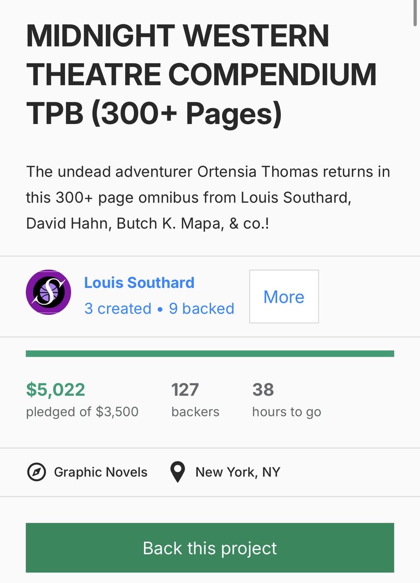 Louis Southard - Comic Book Writer tweet media