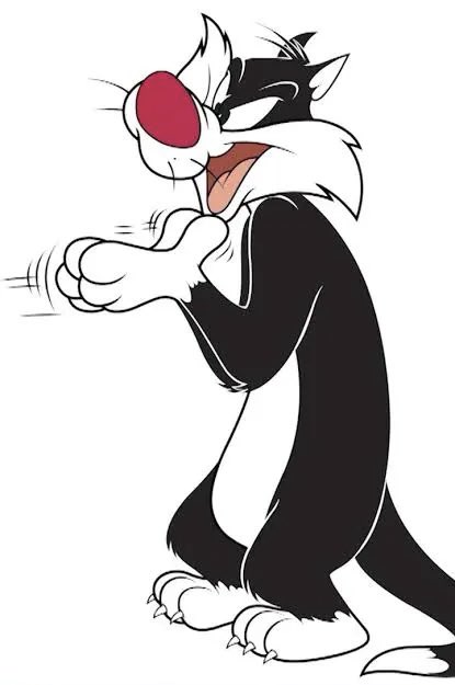 EMT1618's tweet photo. @MetaJumperX Bish sounds like sylvester the cat https://t.co/CbK63m9MFw