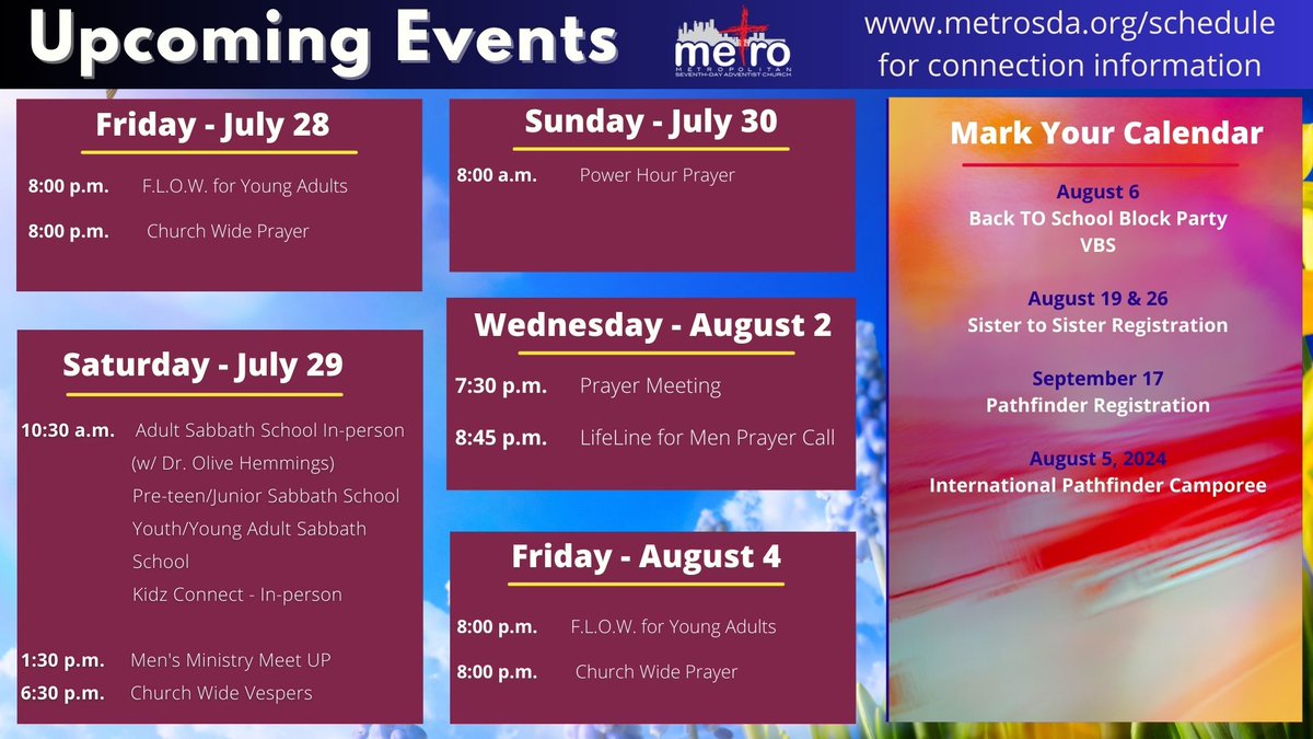 metrosda's tweet photo. 📣 Read: Metro's Weekly Update ~ May 2, 2026 📣 - https://t.co/mbIQkERVEN https://t.co/Ev8ZZNyZcV