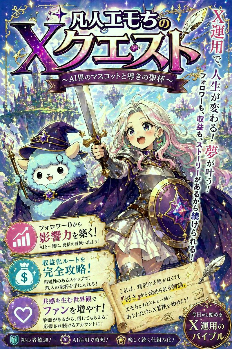 エモち💙AIマンガで人生変えるアラサー tweet media