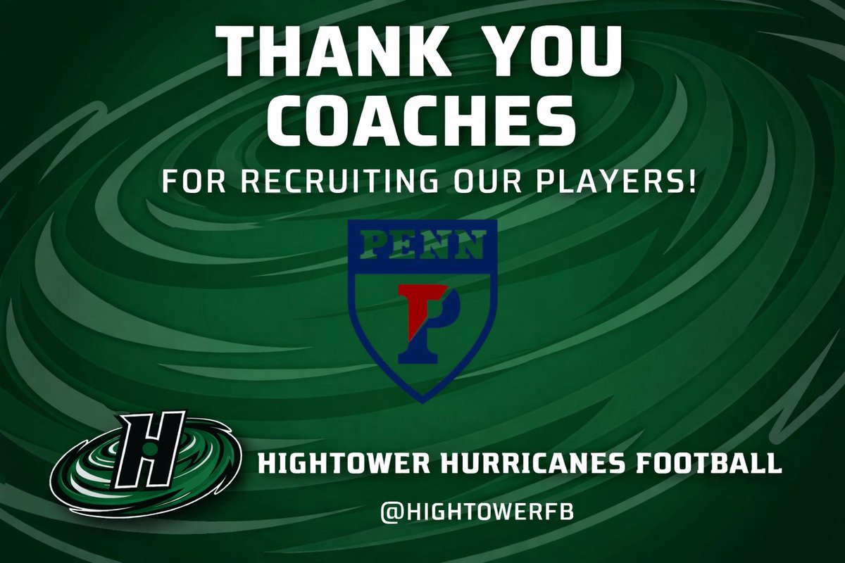 HightowerFB's tweet photo. Evaluating 1st level, 2nd level, & 3rd level defenders, looking in the backfield, the trenches, and out wide, WE GOT DUDES!!
#3333HurricaneLane #1StopShop https://t.co/LknaiHdieJ