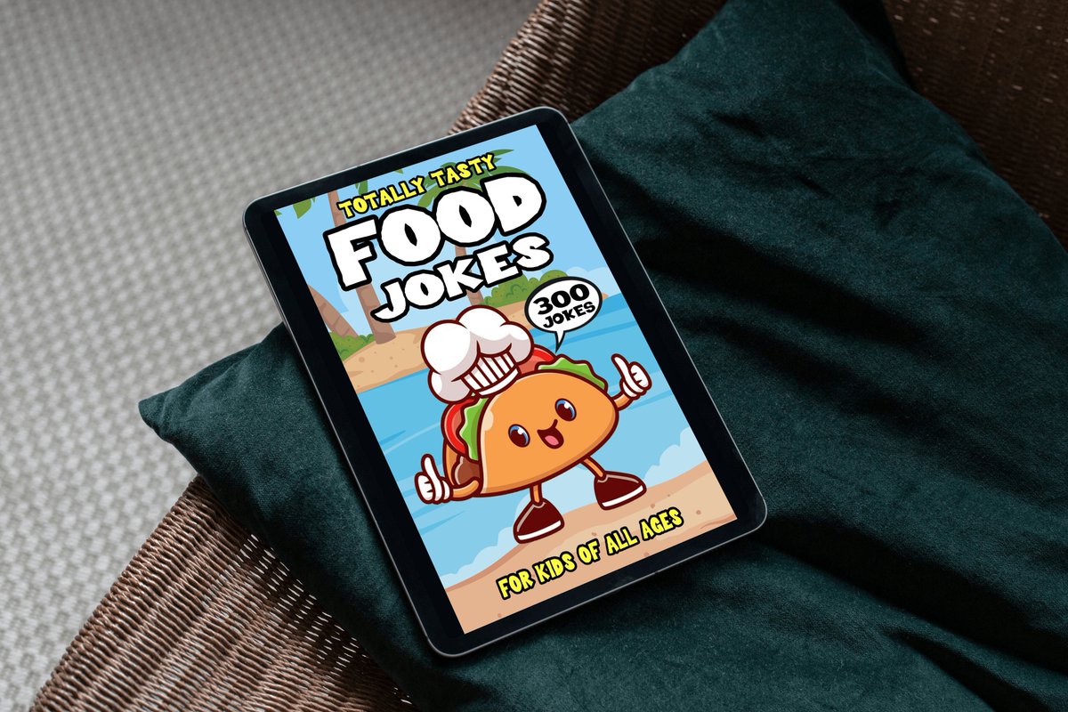 MrTimZak's tweet image. FREE Amazon E-BOOK! These #jokes are all about #food this Food Joke Book for Kids is stuffed from cover to cover with humor about #cooking #jokebook #candy #fruit #snacks #kidsjokes #foodie #breakfast #dinner #BookGiveaway amazon.com/dp/B0FCCTHJJK