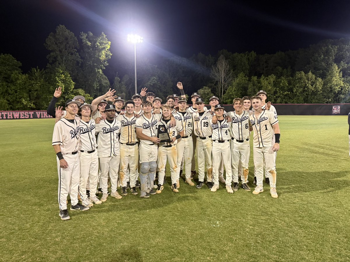 ReaganRaider's tweet image. W, 6-4. 

2026 CPC Tournament Champs. 

#Family #RaiderPride @RRHSAthletics