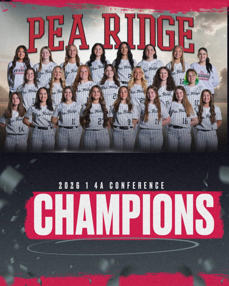 Pea Ridge Softball tweet media