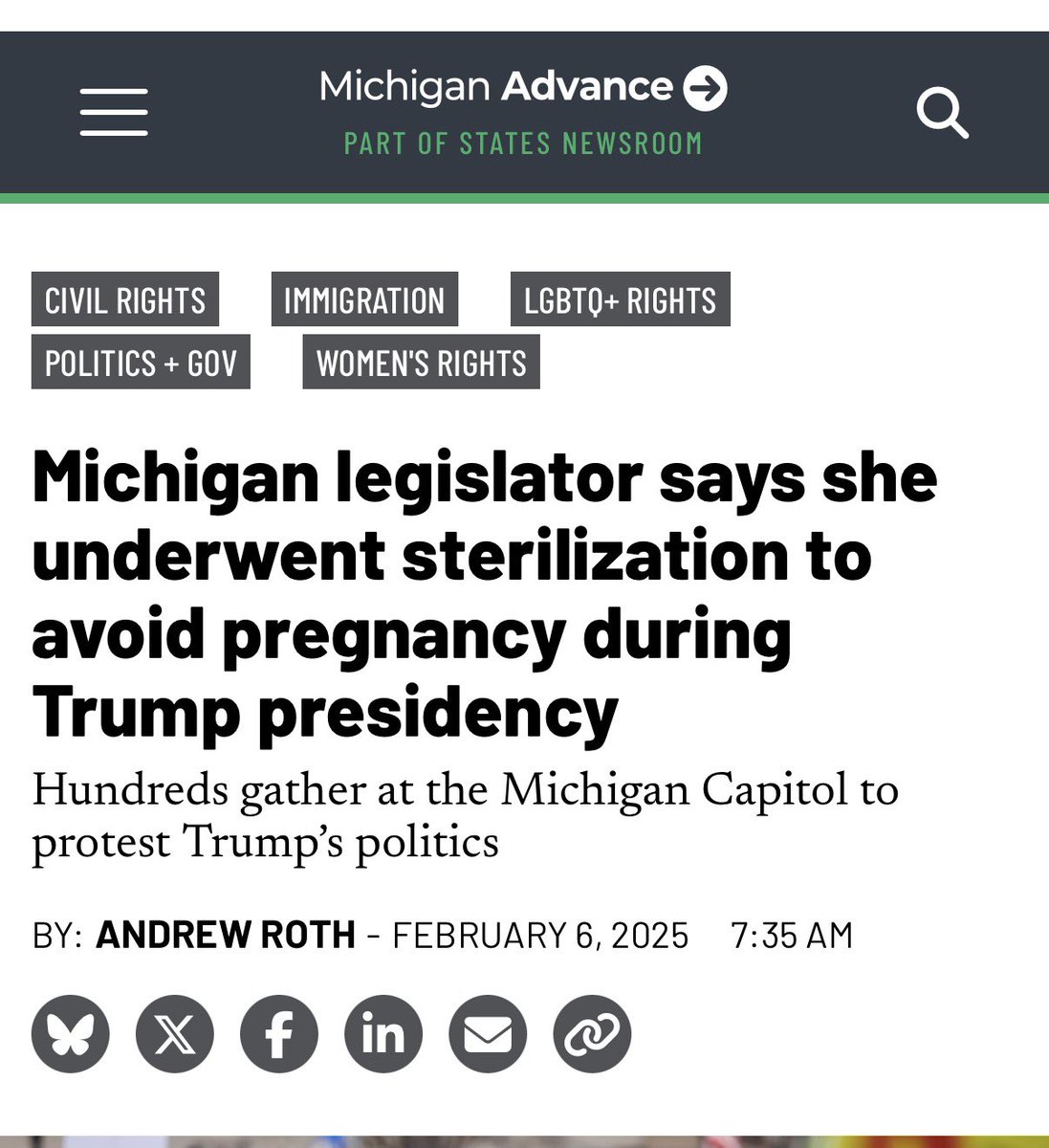 Sweet Home Michigan tweet media