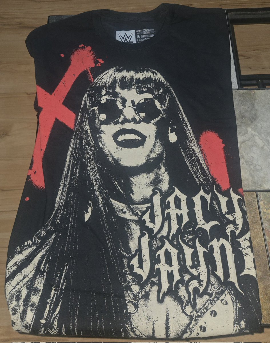 MichaelMurphy88's tweet image. Got My @jacyjaynewwe The Encore World Tour Shirt I LOVE It Jacy is a BadAss! 🖤🤘😈 #JacyJayne #TheRockStar #FatalInfluence #WWE #NXT