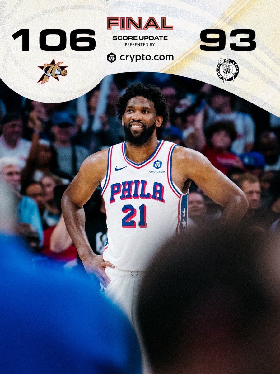 sixers's tweet image. Game 7. Saturday. 

@cryptocom