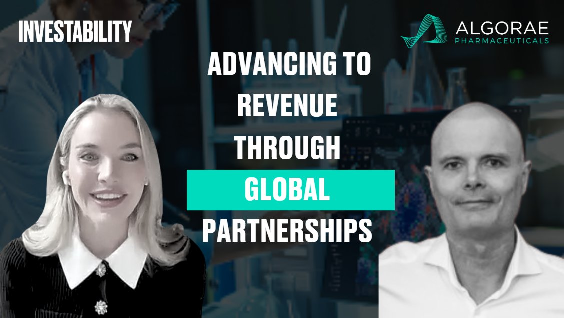 Did you catch our live webinar with <a href="/algoraepharma/">Algorae Pharmaceuticals</a>  (ASX: #1AI)?

The replay is now available.

Hear the latest on its pharma commercialisation pathway, global agreements, TGA progress, 2026 revenue target and AlgoraeOS.

🎥 Watch: youtu.be/GYUTxQDmnKw?si…

#ASX #Pharmaceuticals