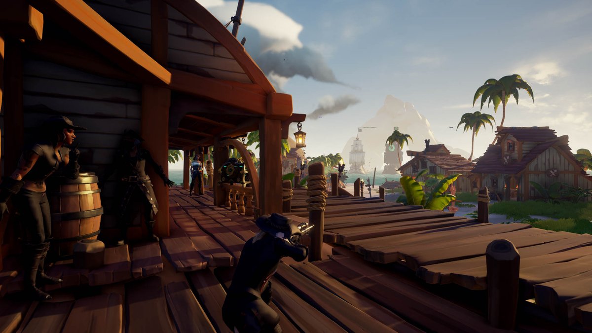BooNtoo420's tweet photo. Τhe Αmbush.

Theme: Brawling Boats
#Sotshot
@SeaOfThieves 
#SeaOfThieves https://t.co/hPGF6AtQRg