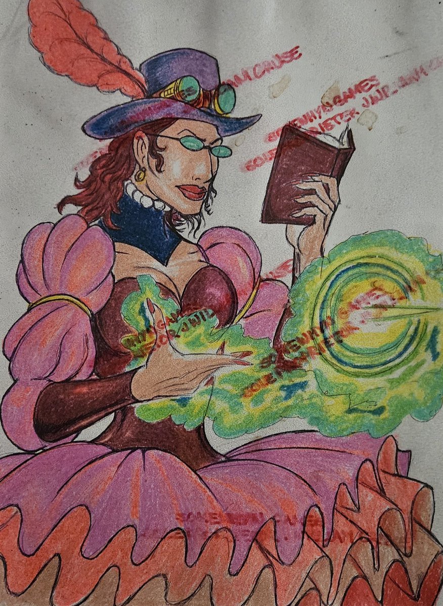 BDRGP786's tweet image. CORE Rules! ChimeraSHOCK! TTRPG in a world of Steam Engines, Bi-Planes, Airships, Black Powder, Super Science, Swords, and Majhic...

Evolution on each world like ours doesn't happen all at once.
Technology doesn't propagate at an equal rate.
Cultures collide.

#dnd #steampunk