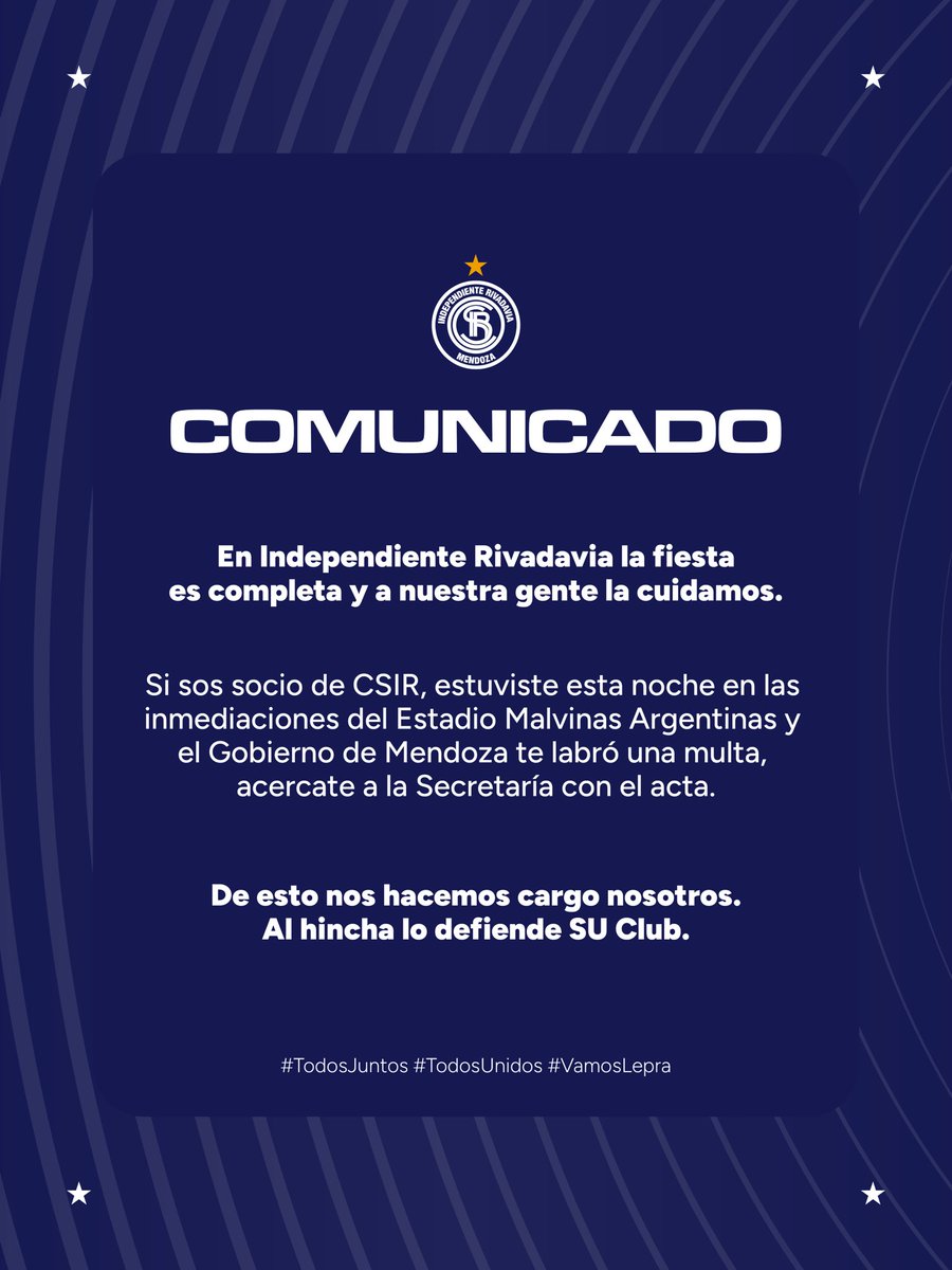 Independiente Rivadavia tweet media