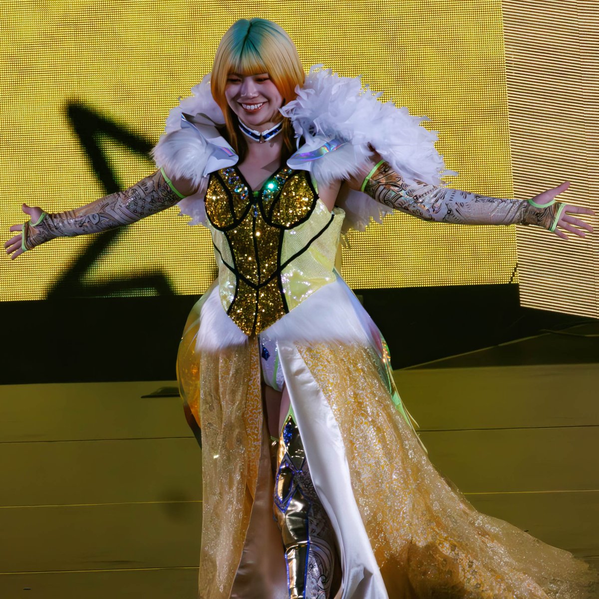 羽南選手 @Stardom_hanan 2026.04.26 横浜アリーナ ALL STAR GRAND QUEENDOM @wwr ...