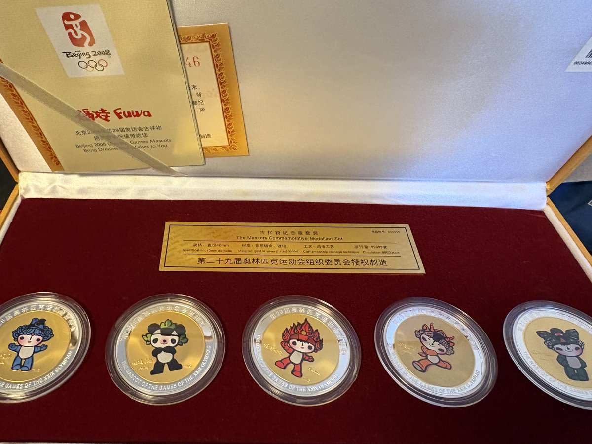 北京オリンピック記念メダル