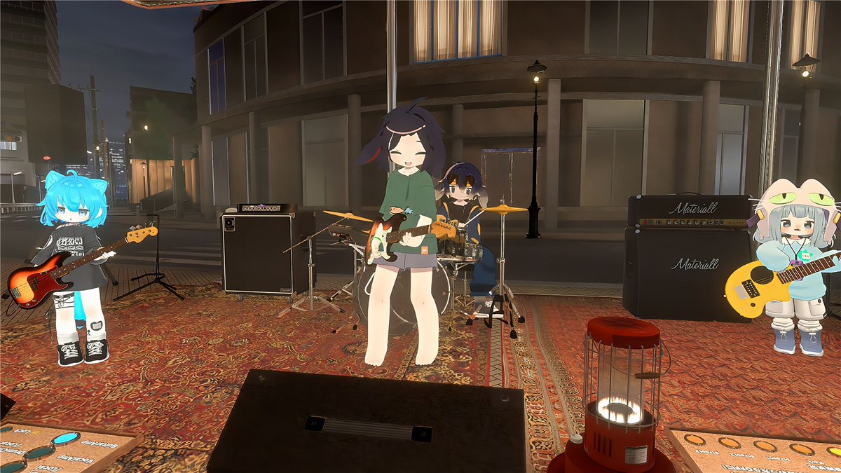 Llama_vrc's tweet image. #はんぐりぃず のライブも！ オリ曲がどれも面白さと楽しさで大好きｗ #VRChat #VRFNS