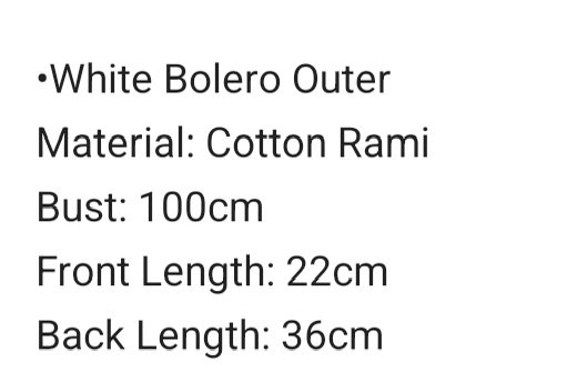 Ceyeee_'s tweet photo. #WTS Bolero Outer Putih bahan Katun

bisa oyen ya🍊 
#WTB #zonauang #zonajajan https://t.co/nU19Qvlijf
