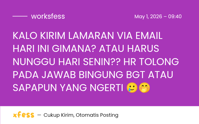 WORK tweet media