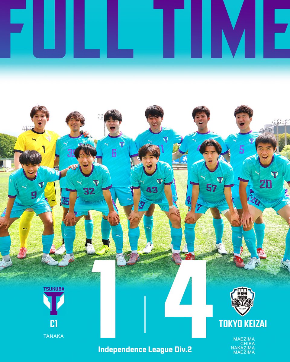 FULL TIME - インディペンデンスリーグ2026【関東】2部Dブロック第2節