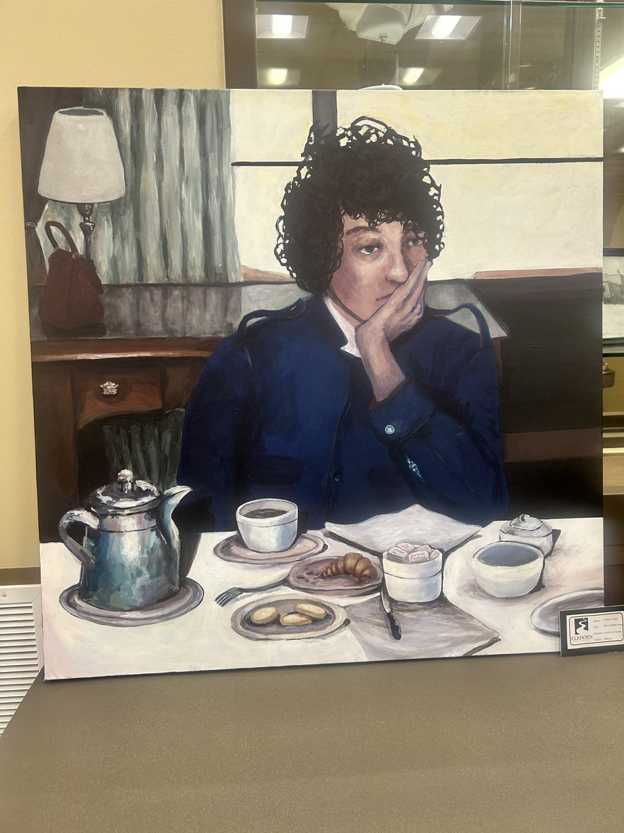 EHS_Activity's tweet photo. 🖼️ EPS District Art Show 🖼️ 

What a talented group of artists represented this year at the TTCC building! Still a chance to go out and check out some pretty amazing work of our EHS Art students! 🤘🏼 https://t.co/XeGwTPrW73