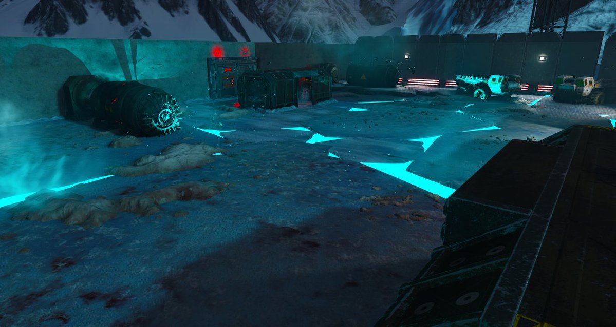 Deathdealer2347's tweet image. Before and after shots of the spawn! Outpost 47 drops May 8th!
#callofduty #zombies