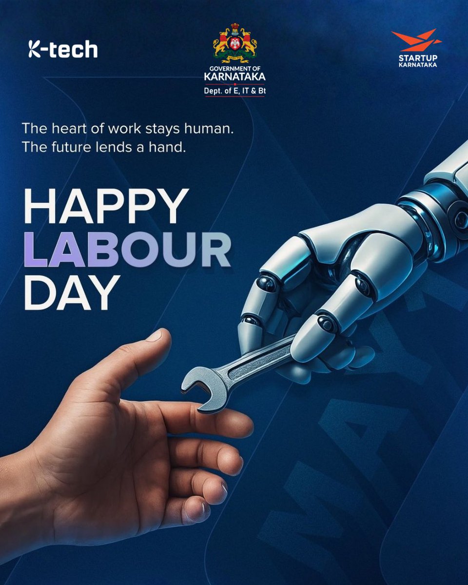 ITBTGoK's tweet image. Behind every machine, every system, every innovation, there’s a human effort that makes it meaningful.
Today, we celebrate that.

Happy Labour Day.

#LabourDay2026 #Gratitude