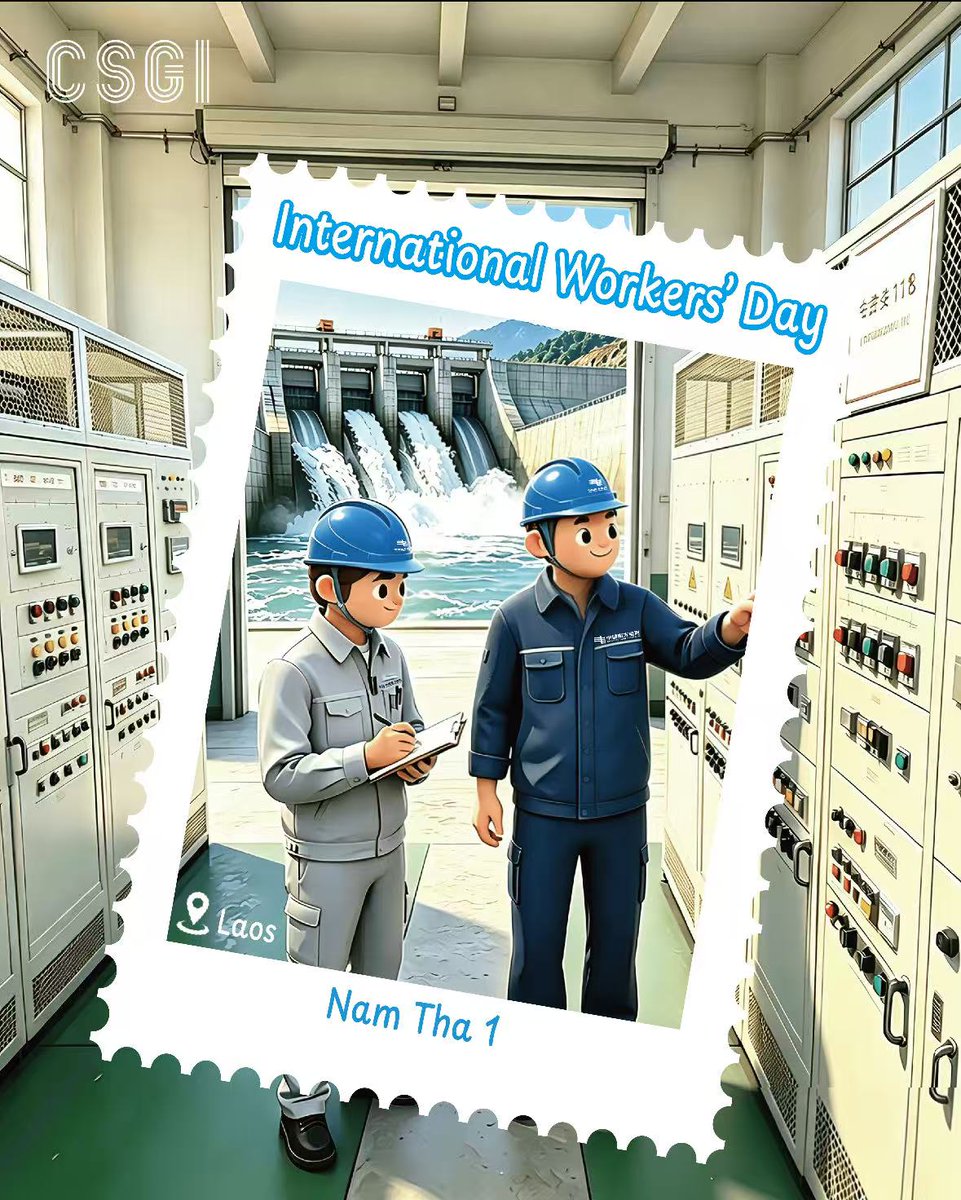 CSGI_Official's tweet photo. #CSGI specialists remain on duty throughout the International Workers' Day holiday, ensuring the stable operation of key projects including Chile KILO, Peru PLUZ, Vietnam VTPC1, and Laos Lam Tah 1 with expertise and dedication. https://t.co/f1Ig0mxhq7