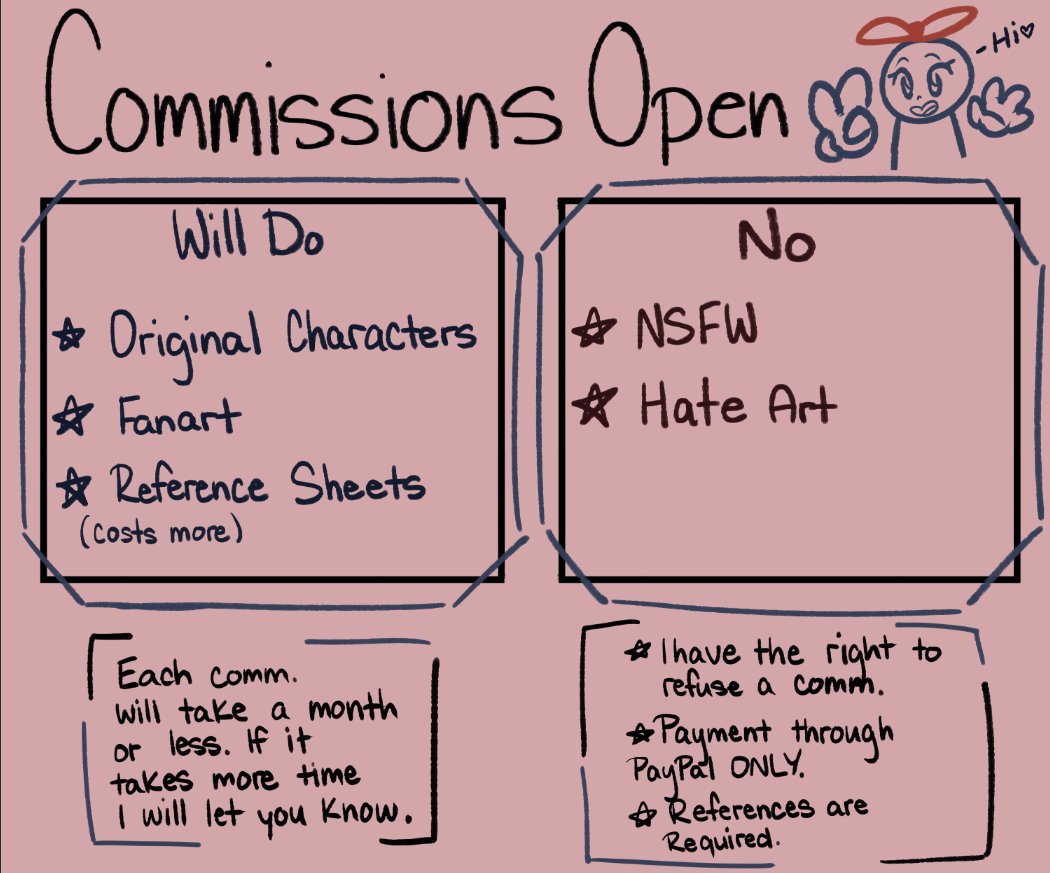 Trin11star's tweet photo. Guess who's opening commissions!
Contact me on Discord: Trin11star https://t.co/05eVvpoyja
