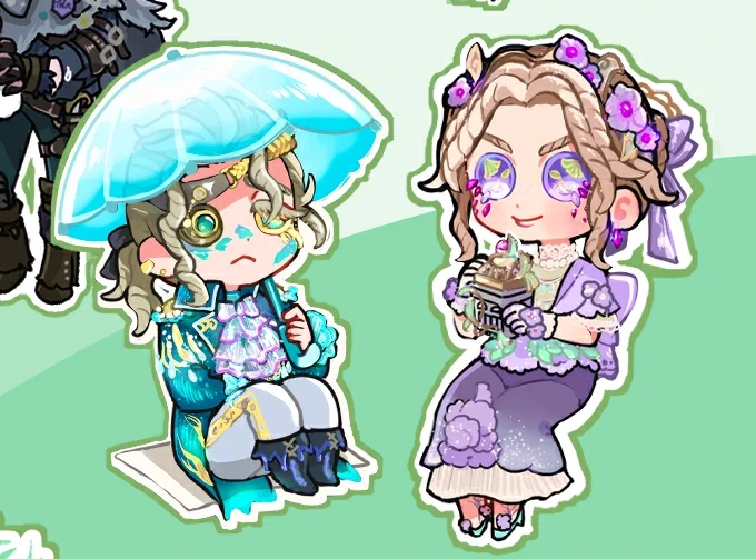 お花の妖精とクラゲの妖精じゃん