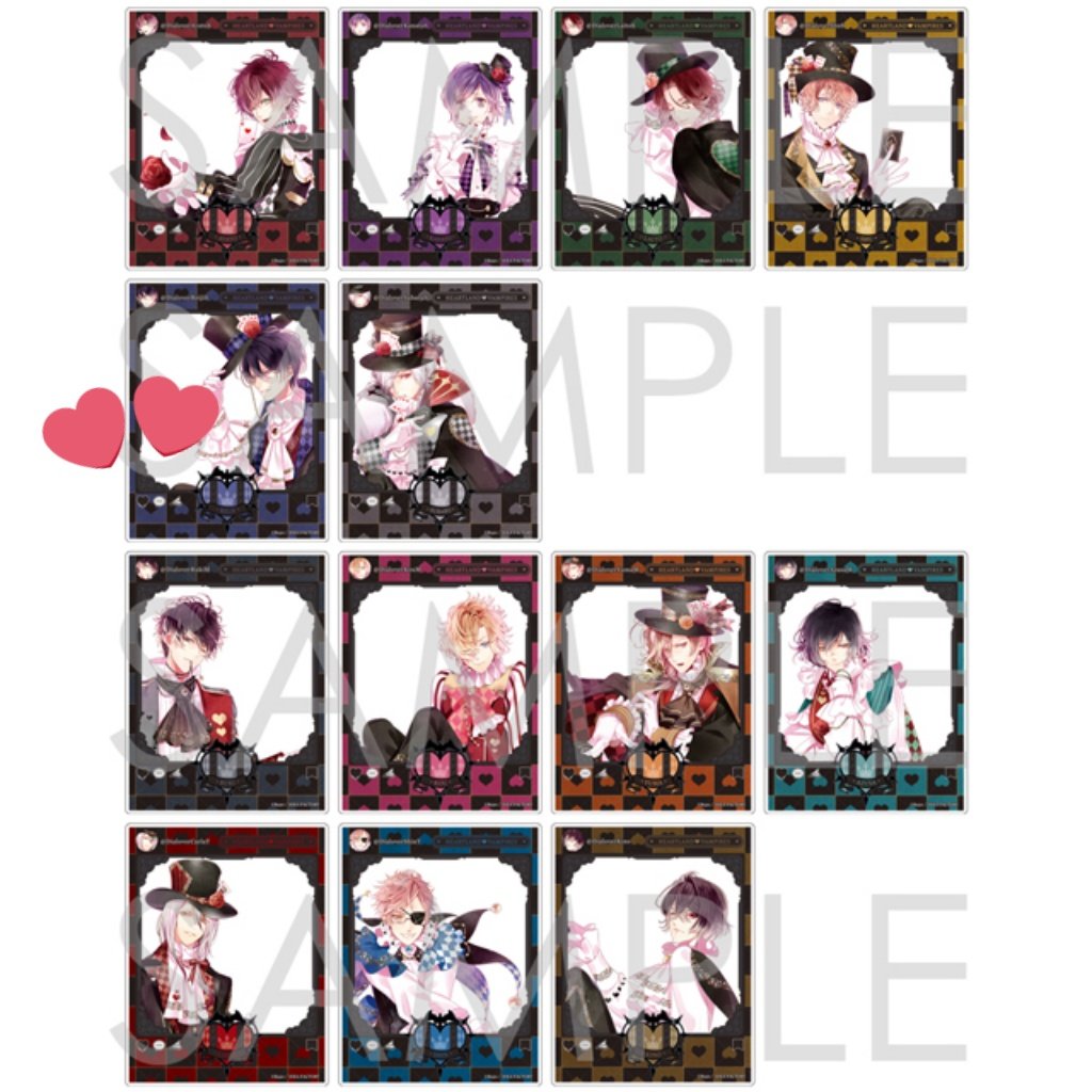 1004_rose43's tweet photo. 交換 DIABOLIK LOVERS DIABOLIK  アクリル フォトカード ディアラバ アトリエ はーとらんど

譲
DDA:ルキ,ユーマ,アズサ
異種:シュウ,スバル,ルキ

求
Atelier,HEARTLAND フォトカ レイジ

大阪(梅田)近辺手渡し
or
郵送 https://t.co/lXIpEg0t1J