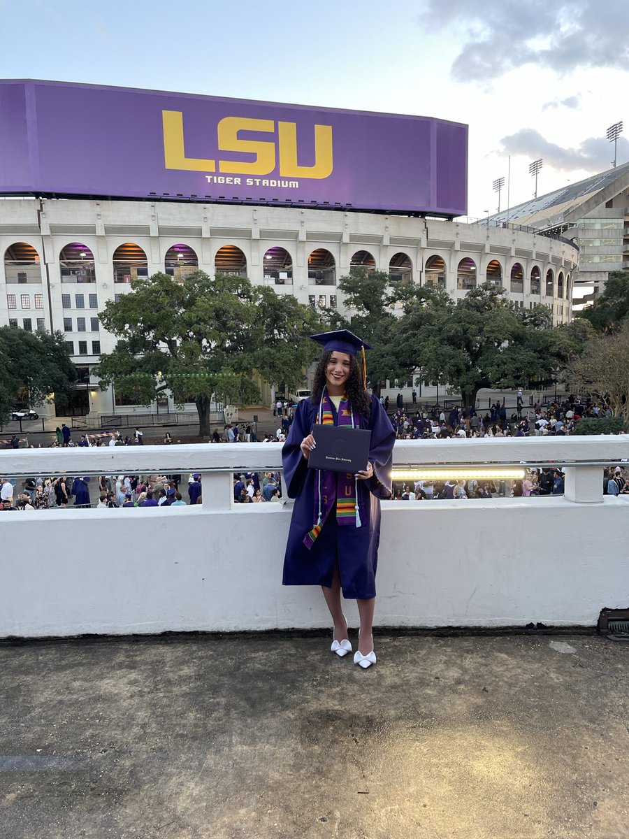 My beautiful first born graduated from LSU in 3 years and just received her first law school acceptance. It’s a full ride to Southern Law!! I’m such a proud mom! #futurelawyer #blackwomeninlaw