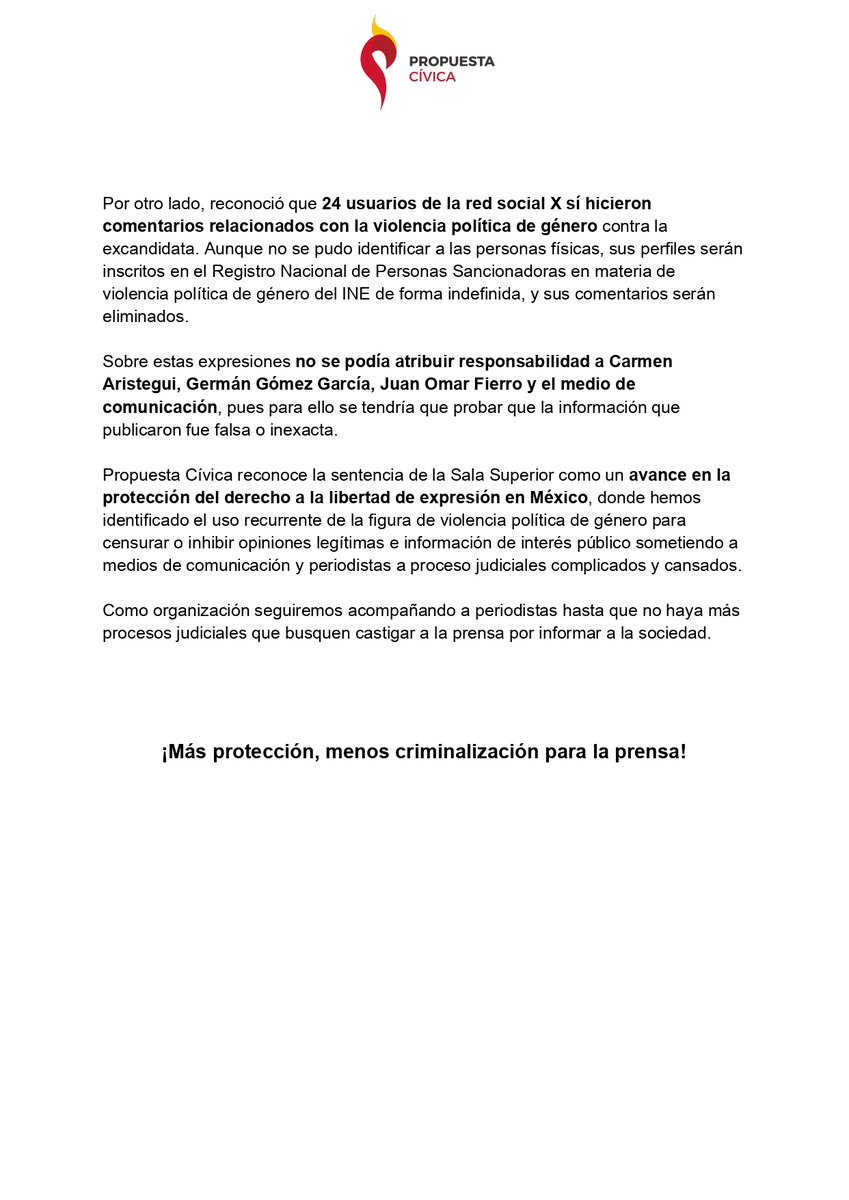 Propuesta Cívica AC tweet media