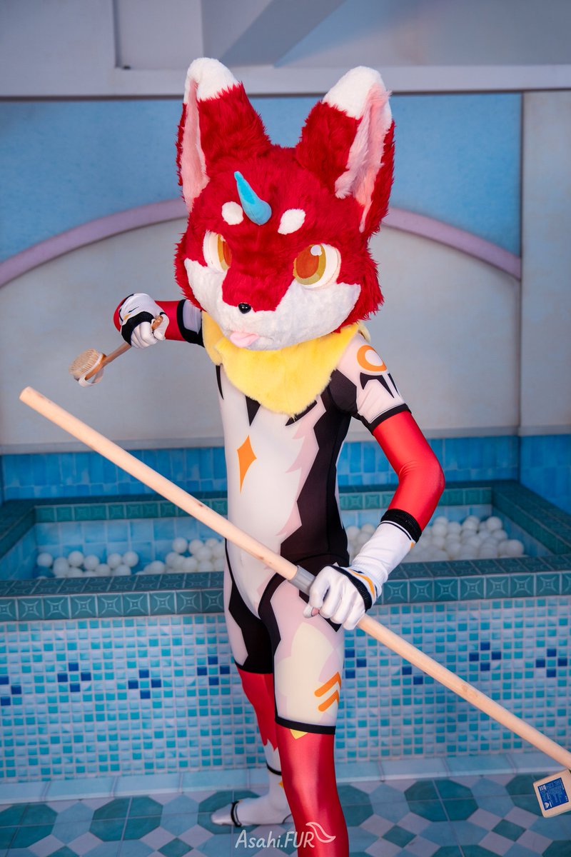 furry_meteor's tweet photo. 來啊 打架

📷： @WerewolfXiu

#FursuitFriday https://t.co/2R0WmfVB3H