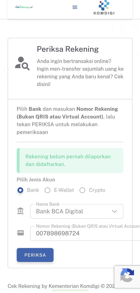 yangie_1610's tweet image. Kemarin sebelum mau payment, saya  sampai cek norek nya. Dia pakai blubca dan aku sempat mengecek nomor rekening nya di cekreking. Akun rekening nya bersih dan tertera nomor rekening pelaku di bukti transfer saya.