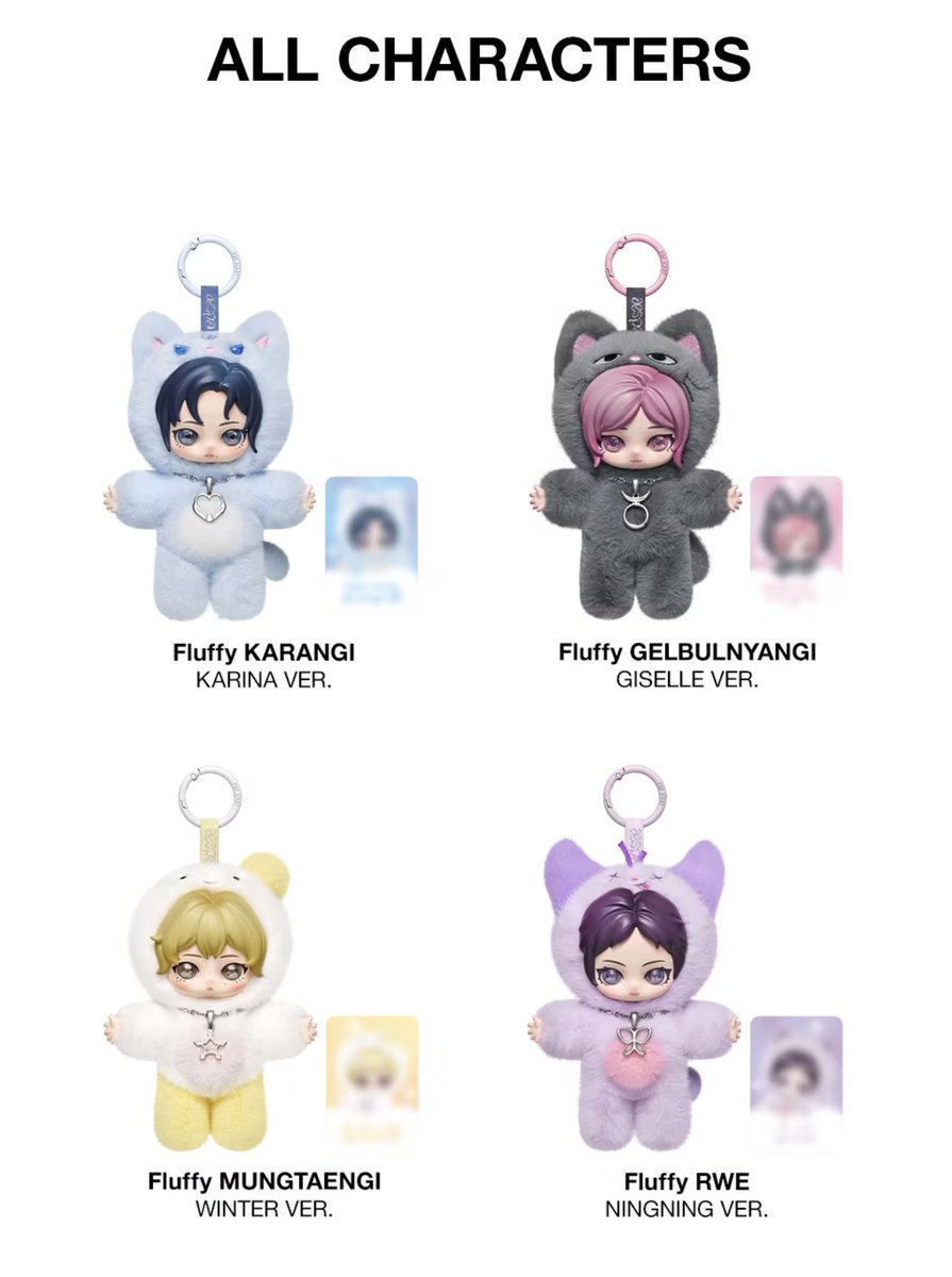KPOPERSPACE's tweet photo. want to sell (WTS)  • looking for buyer (LFB)

〖🇲🇾〗 AESPA FLUFFY CLUB SERIES VINYL PLUSH DOLL PENDANT x POPMART

➳ winter | ningning | karina | giselle
➳ RM95.80 each

✔︎ official
✔︎ already secured

❥ dm if interested ~! シ

 #POPMARTxaespa #aespa_FluffyClub https://t.co/eNcDEm3Jui